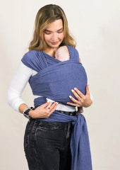Indigo Stretch Baby Wrap