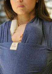 Indigo Stretch Baby Wrap