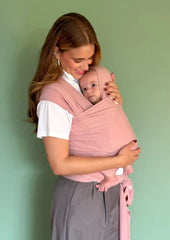 Rose Quartz Stretch Baby Wrap